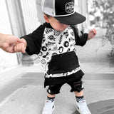 Short Sleeve Hoodie in Cool Kid