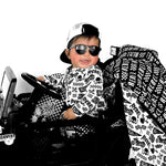 Live Fast x Rebel Racer Organic Muslin Quilt - Rebel Bro