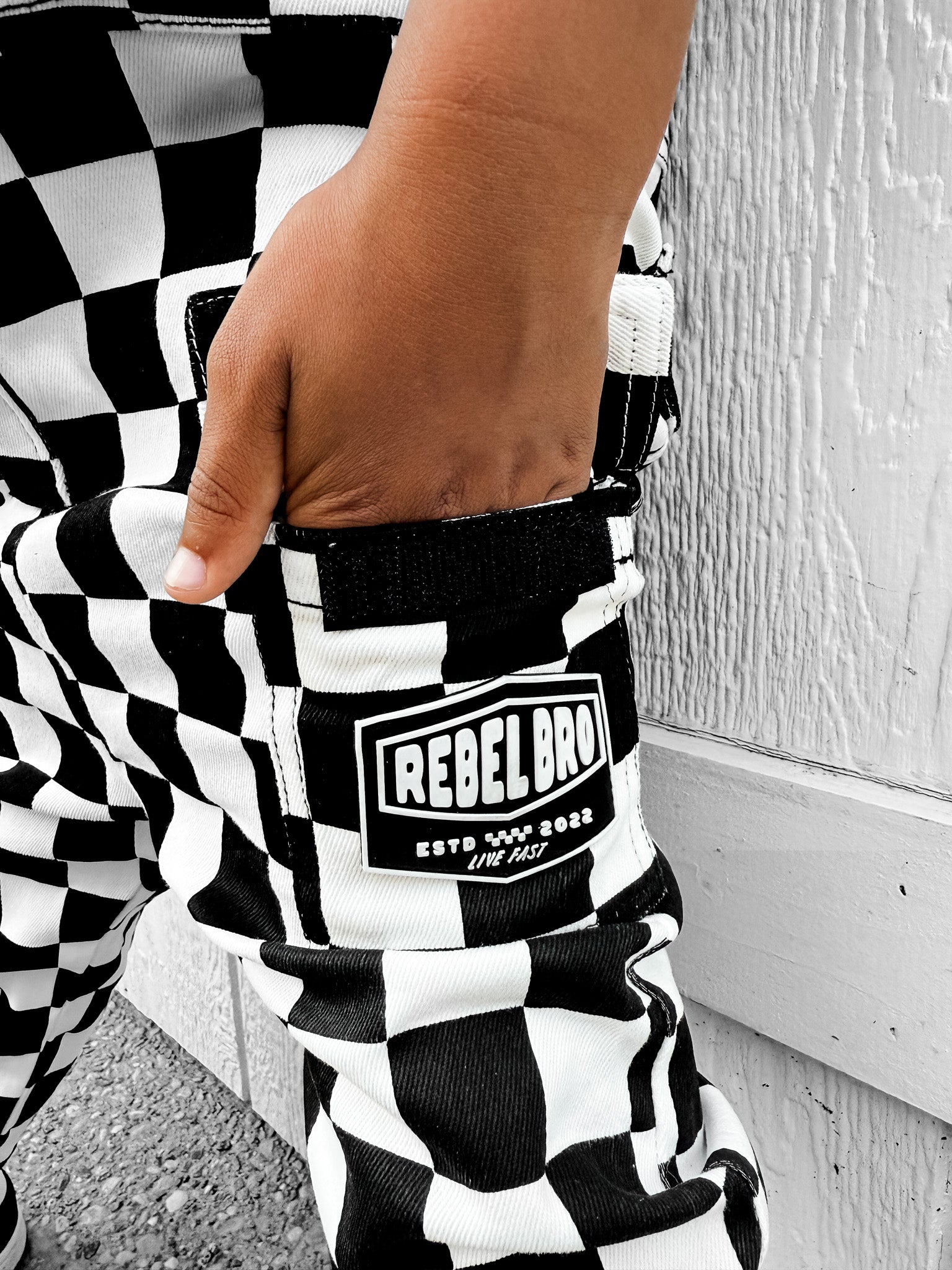 Pit Crew Romper in Venice - Rebel Bro