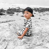 Bamboo Zippy Shortie in Cool Kid