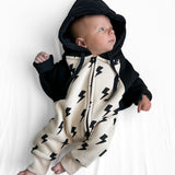Hooded Rebel Romper in Bowie (FINAL SALE) - Rebel Bro