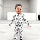 Bamboo Zippy Sleeper in Mad Love For My Mama