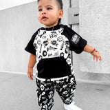 Short Sleeve Hoodie in Cool Kid