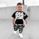 Short Sleeve Hoodie in Cool Kid