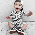 Bamboo Zippy Shortie in Warped Tour - Rebel Bro