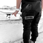 Hooded Rebel Short Sleeve Romper in Black - Rebel Bro