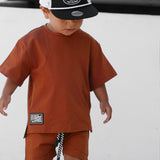 Oversized Everyday Tee in Bronze