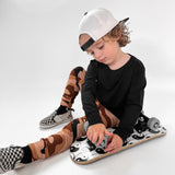 Ribbed Bamboo Leggings (3 Pack) - Rust Classics