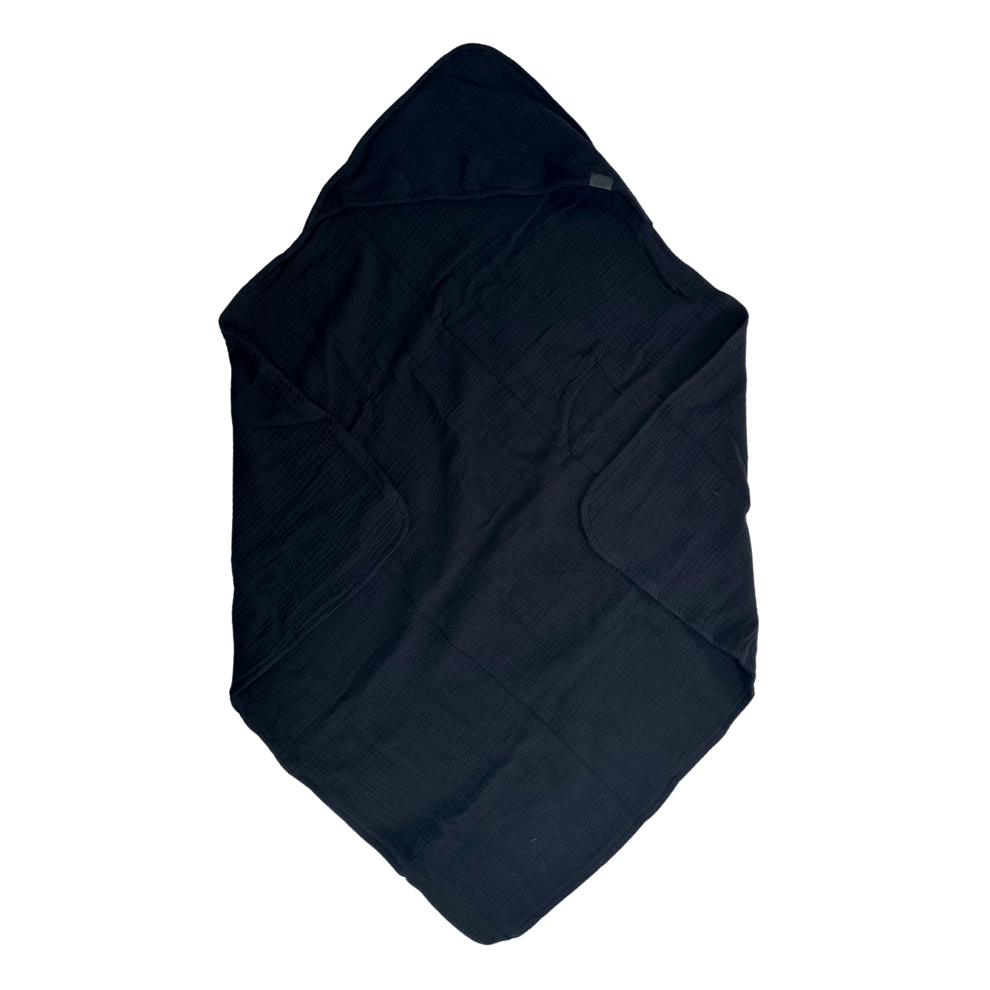 Organic Muslin Hooded Towel — Jett (FINAL SALE)