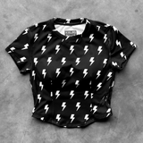 Women's Cropped Active Tee in Jagger
