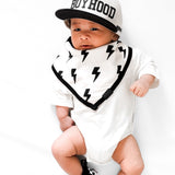 Bamboo Bandana Bib in Bowie