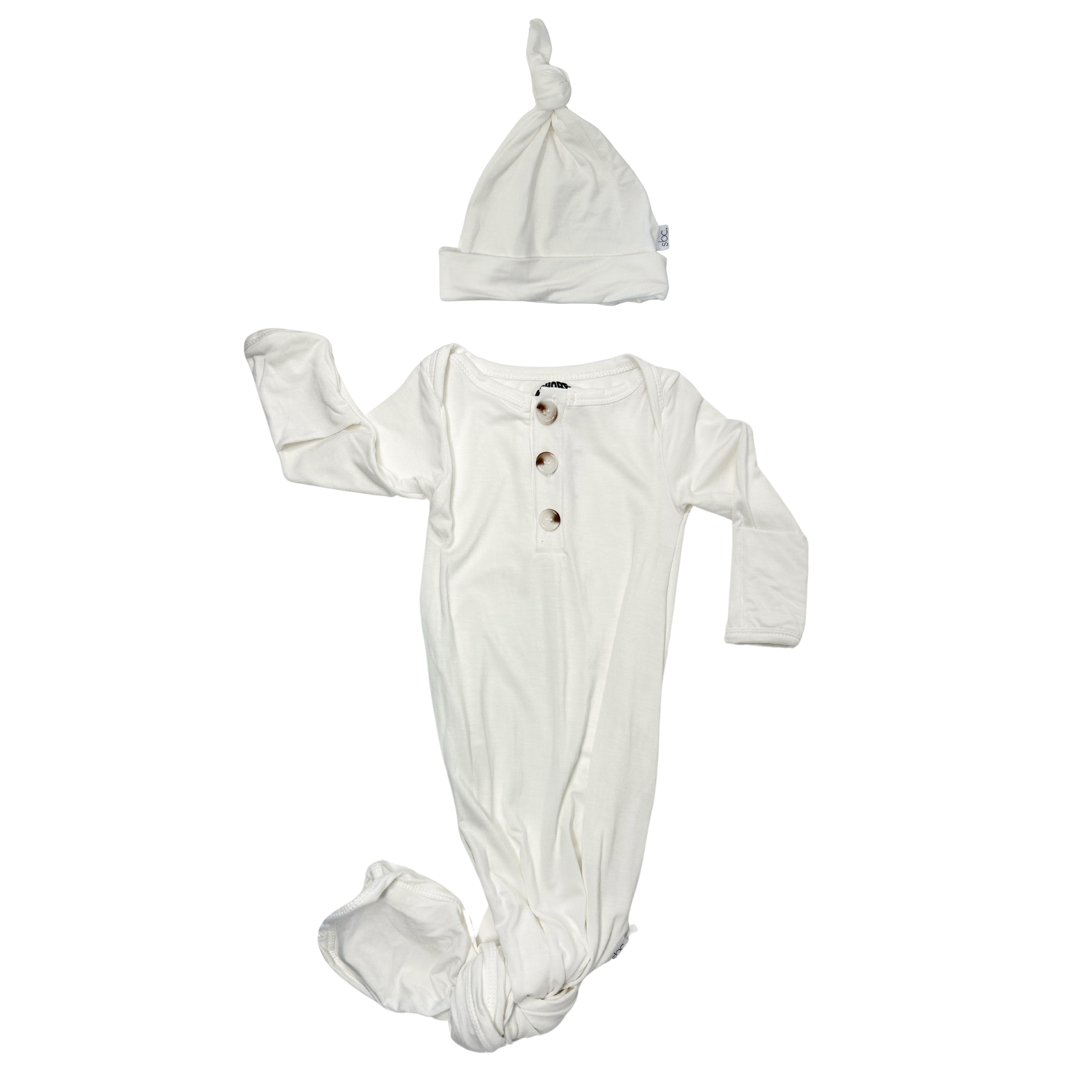 Vanilla Knot Gown + Hat - Rebel Bro