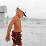 Hybrid Swim Trunks in Caliente