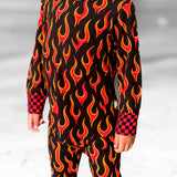 Bamboo Two Piece Set in Caliente