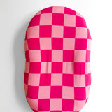 Changing Pad Cover in Bubble Gum Checkered