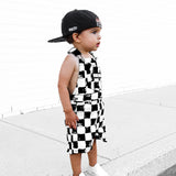 Cut Off Overalls in Vintage Venice