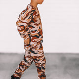 Organic Ribbed Set in Ranger