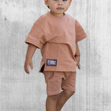 Relaxed Fit Shorts in Vintage Terracotta