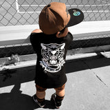 Bamboo Graphic Tee in Wild Child