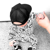 Bamboo Zippy Sleeper in Urban Drip
