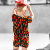 Bummie Two Piece Set in Caliente