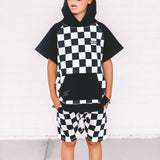 Short Sleeve Hoodie in Venice