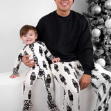 Men's Bamboo Pajama Bottoms in Merry Mischief