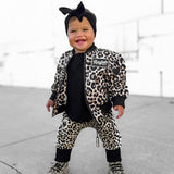 Bomber Jacket in Ava (Leopard)