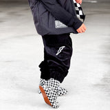 Cargo Pants in Black Corduroy