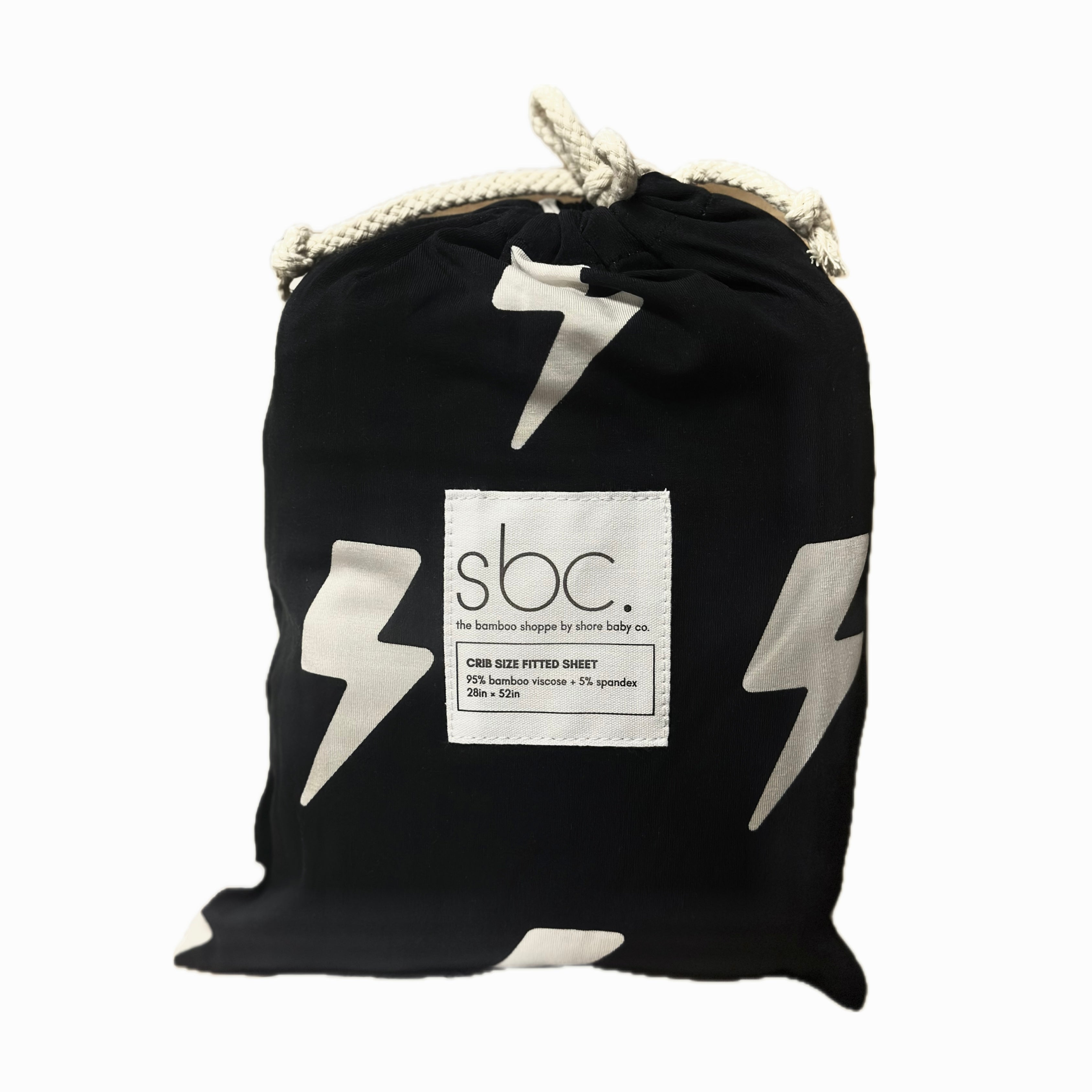 Bamboo Crib Sheet - Jagger - Rebel Bro