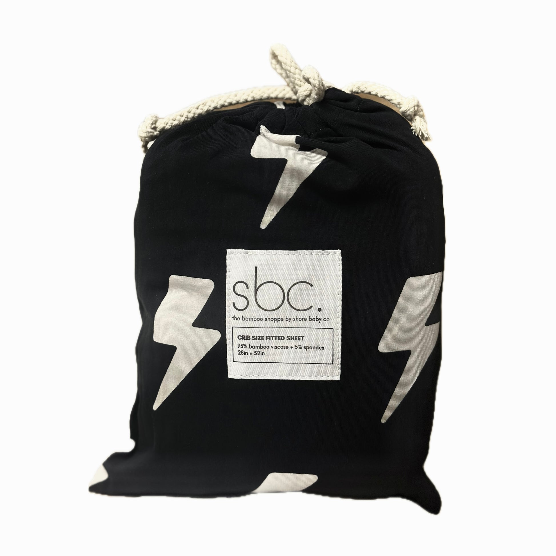 Bamboo Crib Sheet - Jagger - Rebel Bro