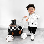 RB x LB The Core-Classic Midi Boot in Black / White - Rebel Bro