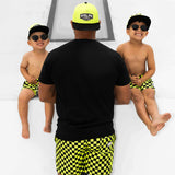 Hydro Snapback in Neon Electric Lime