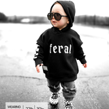 Relaxed Fit Hoodie in Feral