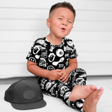 Bamboo Two Piece Set in Warped Tour [Midnight Edition]