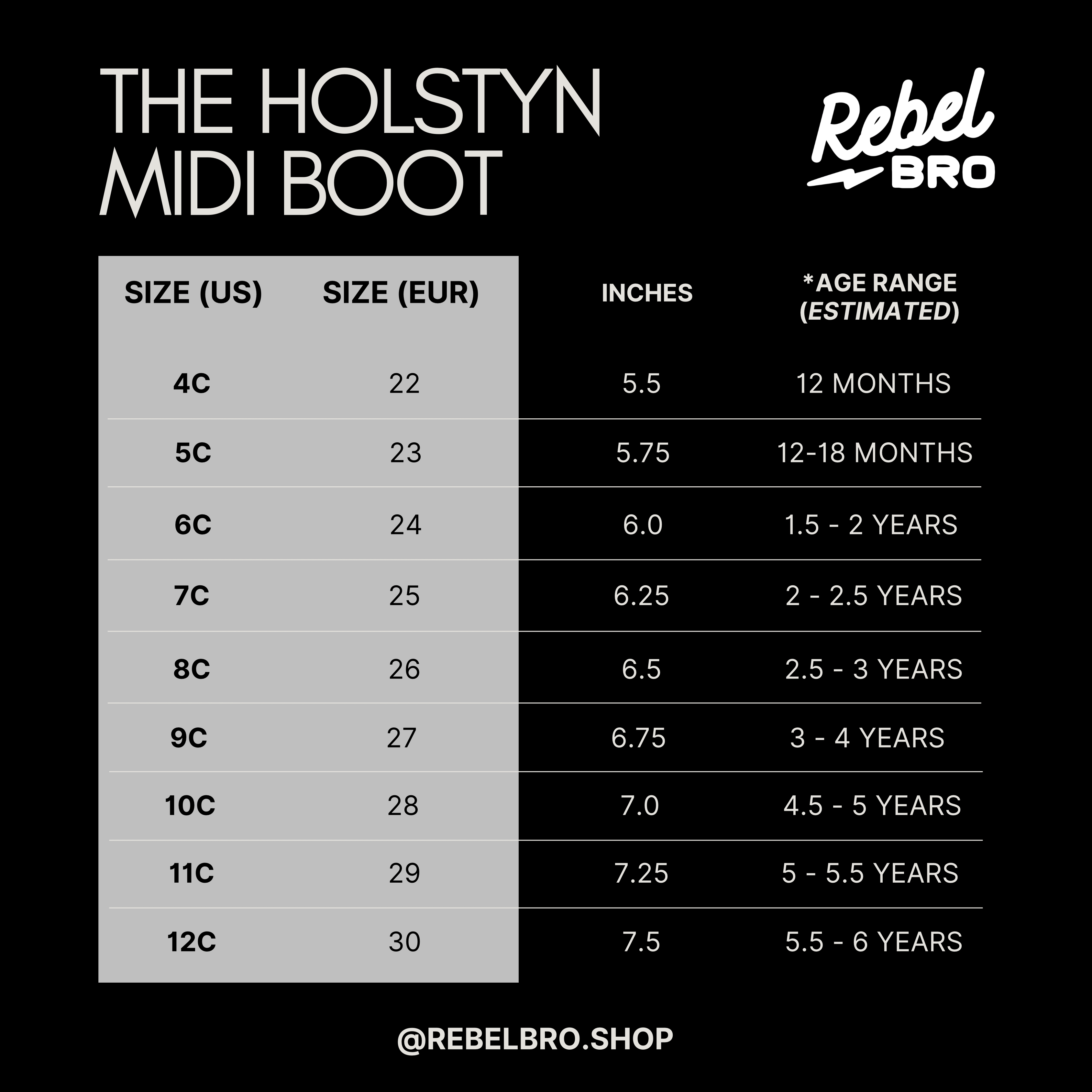 RB x LB Holstyn Midi Boot in Venice - Rebel Bro
