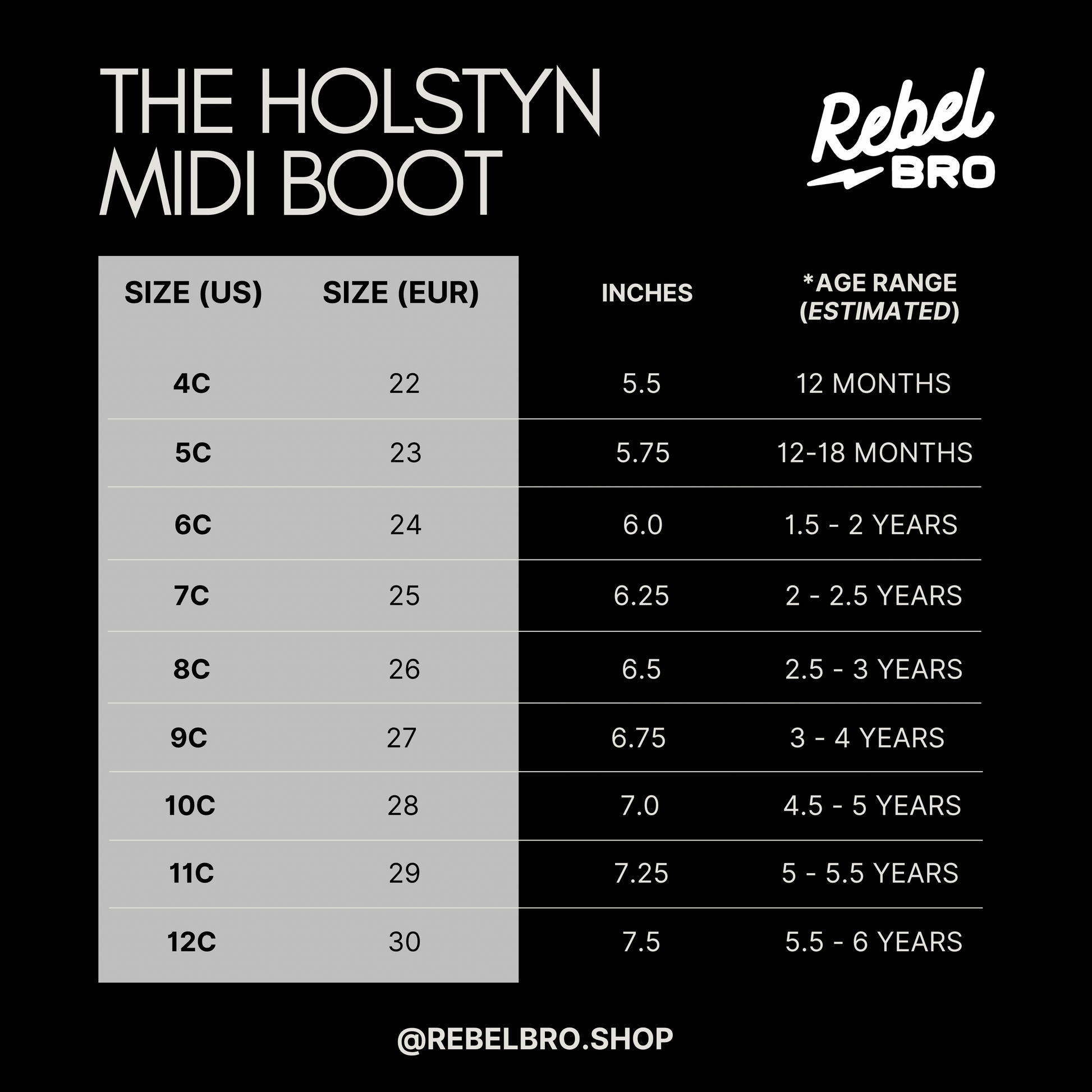 RB x LB Holstyn Midi Boot in Venice - Rebel Bro