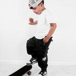 Rebel Cargo Pant in Black - Rebel Bro