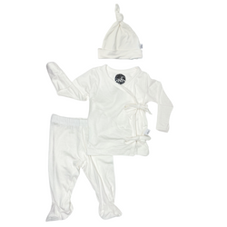 Image of Vanilla Kimono Two Piece Set + Hat (FINAL SALE) - Rebel Bro