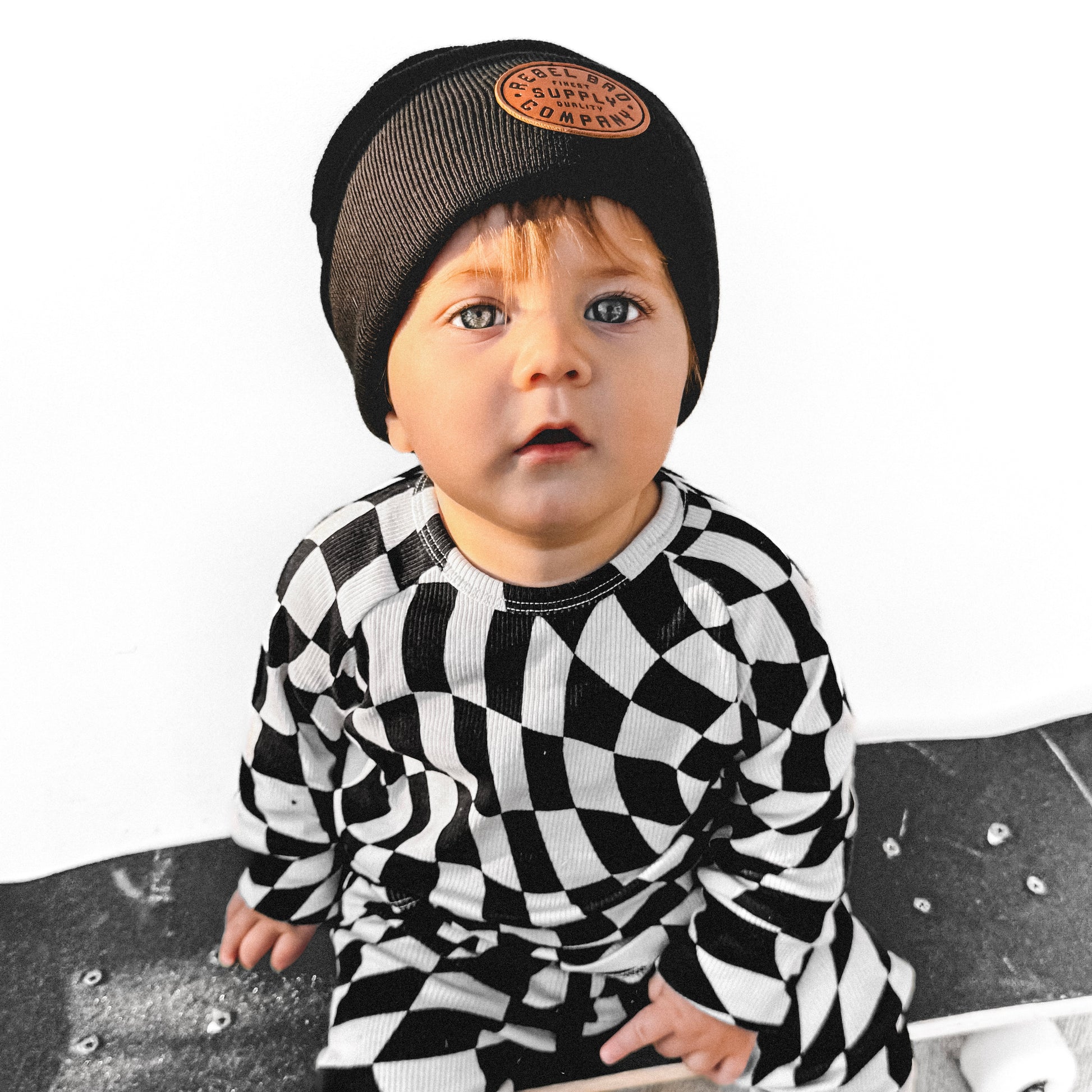 Ridge Beanie in Jett (FINAL SALE) - Rebel Bro