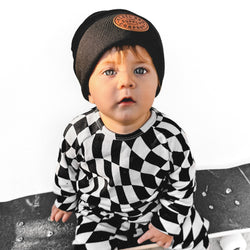 Image of Ridge Beanie in Jett (FINAL SALE) - Rebel Bro