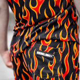 Biker Two Piece Set in Caliente