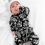 Organic Ribbed Set in Bad Boy [Midnight Edition]