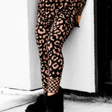 Bamboo Two Piece Set in Midnight Mocha Leopard