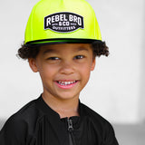 Hydro Snapback in Neon Electric Lime