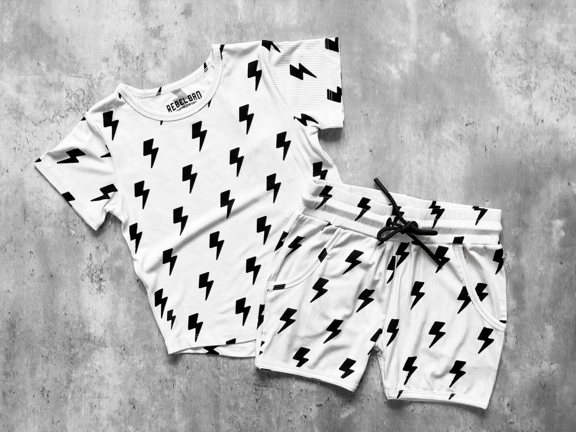 Biker Two Piece Set in Bowie