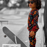 Bamboo Two Piece Set in Inkworks