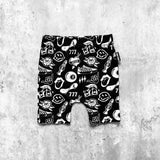 Bamboo Biker Shorts in Warped Tour [Midnight Edition]