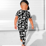 Bamboo Two Piece Set in Warped Tour [Midnight Edition]
