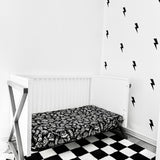 Bamboo Crib Sheet in Bad Boy [Midnight Edition]
